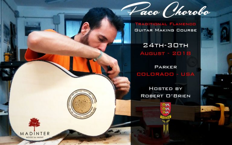 Cartel Curso Paco Chorobo Obrien 2018